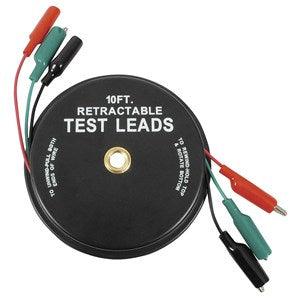 Retractable 3m Alligator Test Cable Set - Office Connect
