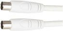 TV Coaxial Plug to TV Coaxial Plug Cable - 1.5m - Office Connect