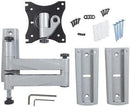 LCD Monitor Swing Arm Wall Bracket with Two Slide-In Locking Plates - Office Connect