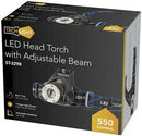 Cree XML 550 Lumen Head torch with adjustable beam - Office Connect