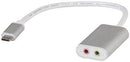USB Type-C to 3.5mm Audio and Mic Converter - Office Connect