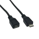 Micro USB extension Cable 100mm Pair - Office Connect