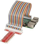 Raspberry Pi GPIO Breakout Lead and Header for breadboard - Office Connect