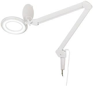 LED Illuminated Clamp Mount Magnifier - Office Connect