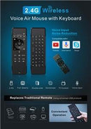 Wireless Air Mouse Remote with Voice Assist - Office Connect