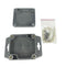 IP65 Sealed ABS Enclosures - Dark Grey with Mounting Flange - 64x58x35mm - Office Connect