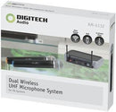 Dual Wireless UHF Microphone System - Office Connect