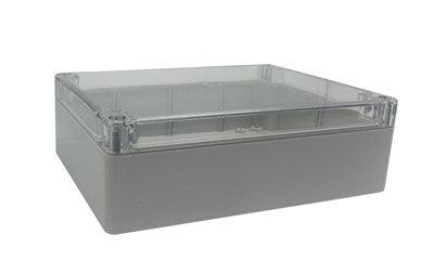 Sealed Polycarbonate Enclosure 171 x 121 x 55 - Clear Lid - Office Connect