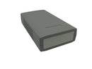 Plastic Molded Enclosures Dark Grey ABS - 120 x 60 x 30mm - Office Connect