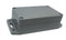 IP65 Sealed ABS Enclosures - Dark Grey with Mounting Flange - 115x65x40mm - Office Connect