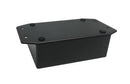 Jiffy Box - Black with mounting flange - 83X54X31 - UB5 - Office Connect