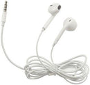 White Stereo Earphones with Micophone and Volume Control - Office Connect