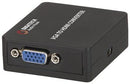 VGA to HDMI Converter & Upscaler with Stereo Audio - Office Connect