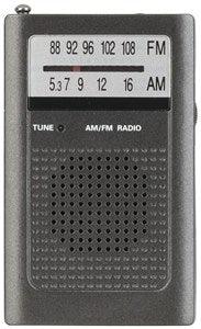 Portable AM/FM Transistor Radio - Office Connect