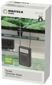 Portable AM/FM Transistor Radio - Office Connect