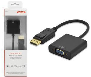 Ednet DisplayPort (M) to VGA (F) Adapter Cable - Office Connect
