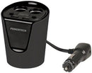 USB Cup Holder Charger and Double Adaptor - Office Connect