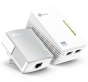 TP-Link WPA4220KIT AV600 Powerline Kit Ethernet Adapter+WiFi Adapter - Office Connect