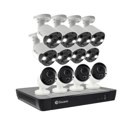 12 Camera 16 Channel 4K Ultra HD NVR Security System - Office Connect 2018