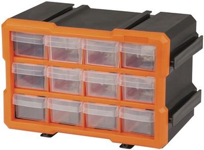 12 Drawer Modular Storage Cabinet - Office Connect 2018