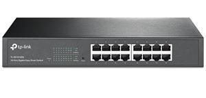 TP-Link SG1016DE 16 Port Gigabit Switch Easy Smart Rack Mount - Office Connect