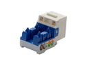 DYNAMIX Cat6 UTP 90 Degree Keystone Jack, 110 IDC. - Office Connect 2018
