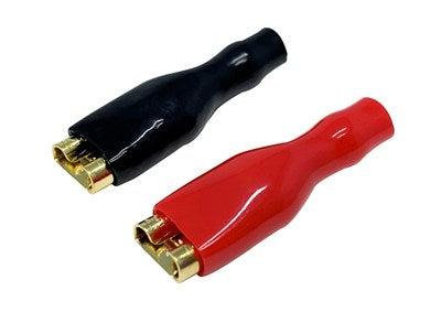 Red & Black Gold Spade QC Lugs Pack - Office Connect