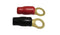 Large Eye Terminals 4GA Pack 1 Black 1 Red Pack - Office Connect