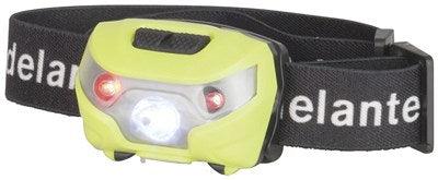 Rechargeable 180 lumen head torch including Red LEDs - Office Connect