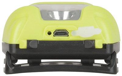 Rechargeable 180 lumen head torch including Red LEDs - Office Connect