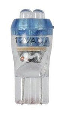 T10 Wedge Replacement LED QUAD Globe (Blue) - Office Connect
