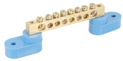 Machined Brass Busbar (8 way) - Office Connect