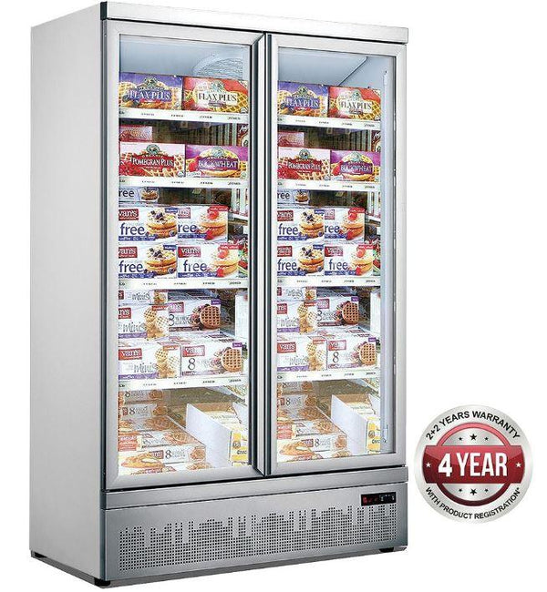 Double Door Supermarket Freezer – LG-1000GBMF - Office Connect 2018