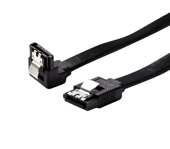 DYNAMIX 1m Right Angled SATA 6Gbs Data Cable with - Office Connect