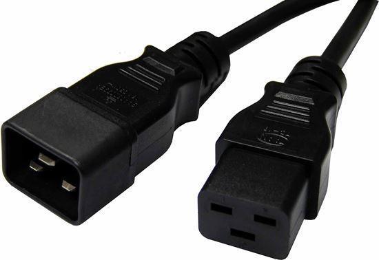 DYNAMIX 4m IEC 16A Power Extension Cord. (C20 Plug - Office Connect