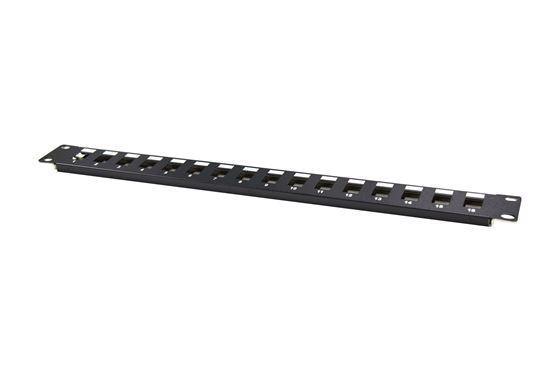 DYNAMIX 19'' 16 Port Unloaded Patch Panel Keystone - Office Connect