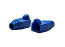 DYNAMIX BLUE RJ45 Strain Relief Boot (6.0mm Outside - Office Connect