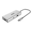 UNITEK USB3.0 Type-C Aluminium Multi-Port Hub (1x - Office Connect