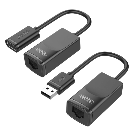 UNITEK USB 1.1 Extension Over RJ45 up to 60m. Use - Office Connect