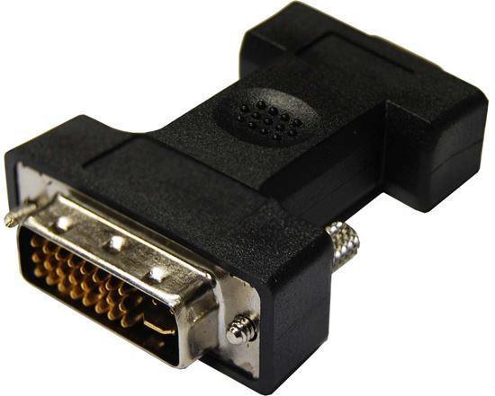 DYNAMIX DVI-I 24+5 Male to HD15 VGA Female Adapter - Office Connect