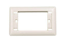 DYNAMIX 3 Gang AV Face Plate. Includes Top & Bottom - Office Connect