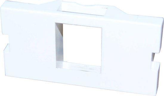 DYNAMIX 1 Port Keystone Bezel for AVP-3UFP Plate - Office Connect