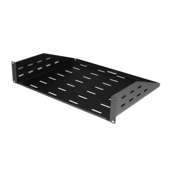 DYNAMIX AV Rack 2RU Cantilever Shelf with vented holes - Office Connect