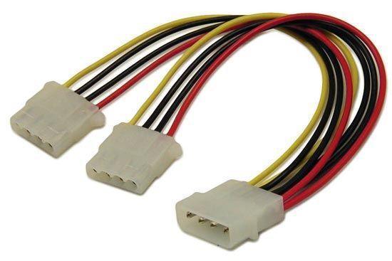 DYNAMIX  0.14m Internal Drive Power Splitter Cable - Office Connect