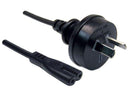 DYNAMIX 0.3M Figure 8 Power Cord  - 2-pin plug to - Office Connect