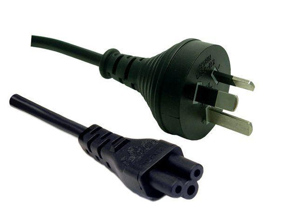 DYNAMIX 2M 3-Pin To Clover Shaped (IEC 320 C5) Female Connector 7.5A. - Office Connect 2018