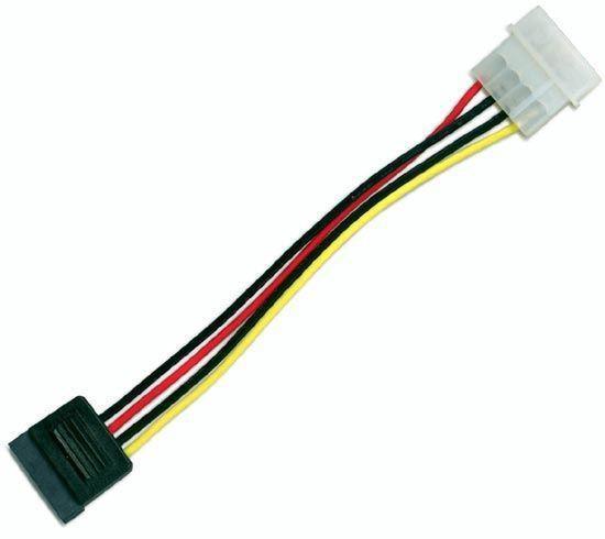 DYNAMIX 0.17m Serial ATA Power Cable - Converts a - Office Connect