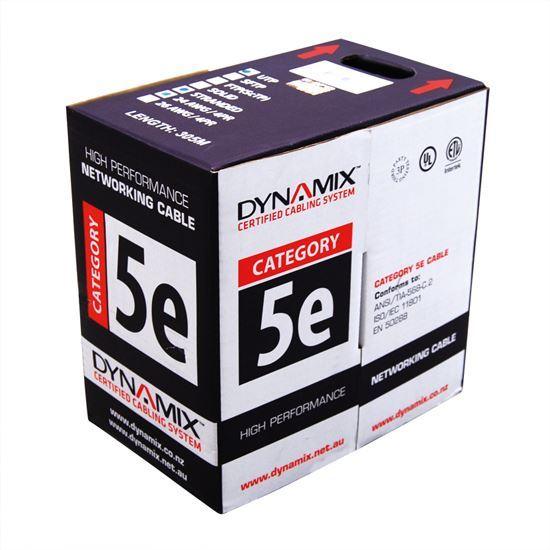 DYNAMIX 305m Cat5E STP SOLID Shielded Cable Roll, - Office Connect
