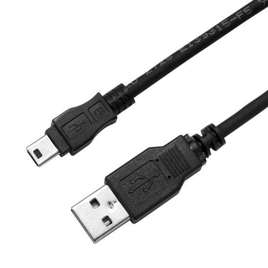 DYNAMIX 2m USB 2.0 Type Mini-B (5-pin). Male to Type-A - Office Connect