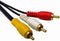DYNAMIX 5m RCA Audio Video Cable, 7 to 3 RCA Plugs. - Office Connect